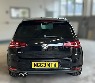 Used 2014 Volkswagen Golf Gtd Black - Interior and Exterior details 8