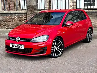 Used 2014 Volkswagen Golf Gtd Red - Interior and Exterior details 3