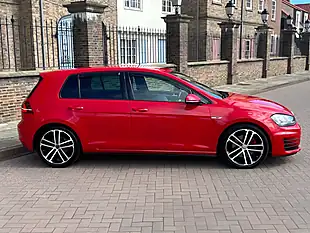Used 2014 Volkswagen Golf Gtd Red - Interior and Exterior details 7