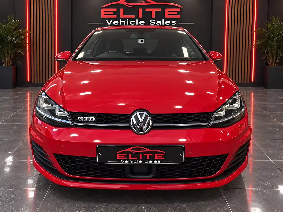 Used 2014 Volkswagen Golf Gtd Red - Interior and Exterior details 2