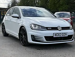 Used 2014 Volkswagen Golf Gtd White - Interior and Exterior details 3