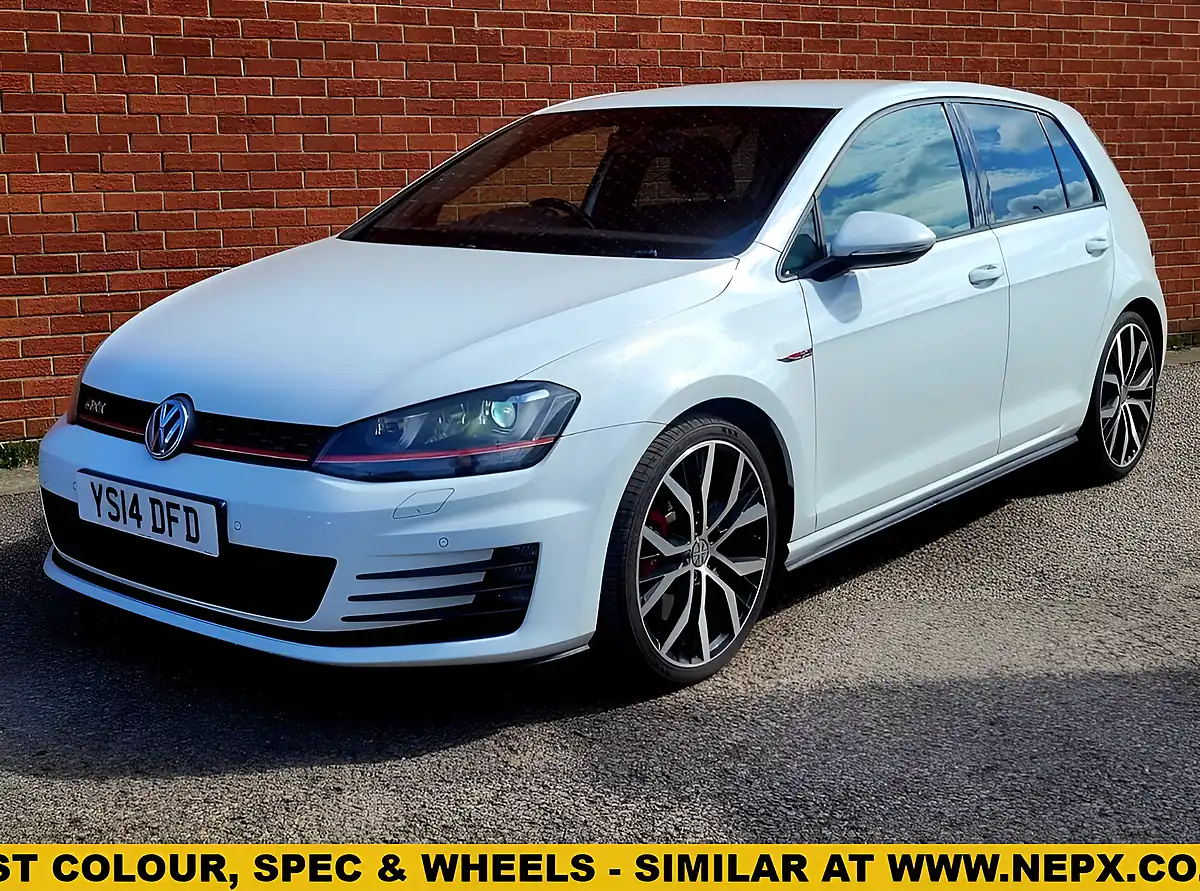 Used 2014 Volkswagen Golf GTI Performance White - Front View
