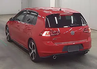 Used 2014 Volkswagen Golf GTI Red - Interior and Exterior details 2