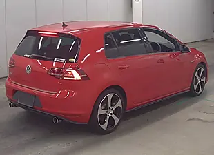 Used 2014 Volkswagen Golf GTI Red - Interior and Exterior details 3