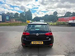Used 2014 Volkswagen Golf Match Black - Interior and Exterior details 6