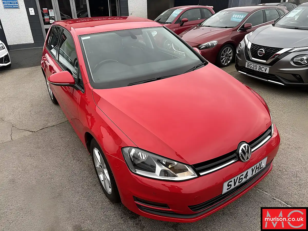 Used 2014 Volkswagen Golf Match Red - Interior and Exterior details 4