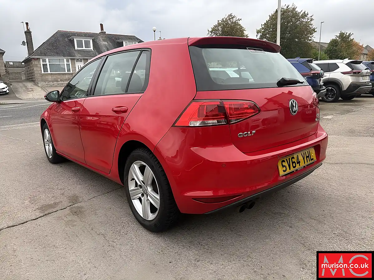 Used 2014 Volkswagen Golf Match Red - Interior and Exterior details 7