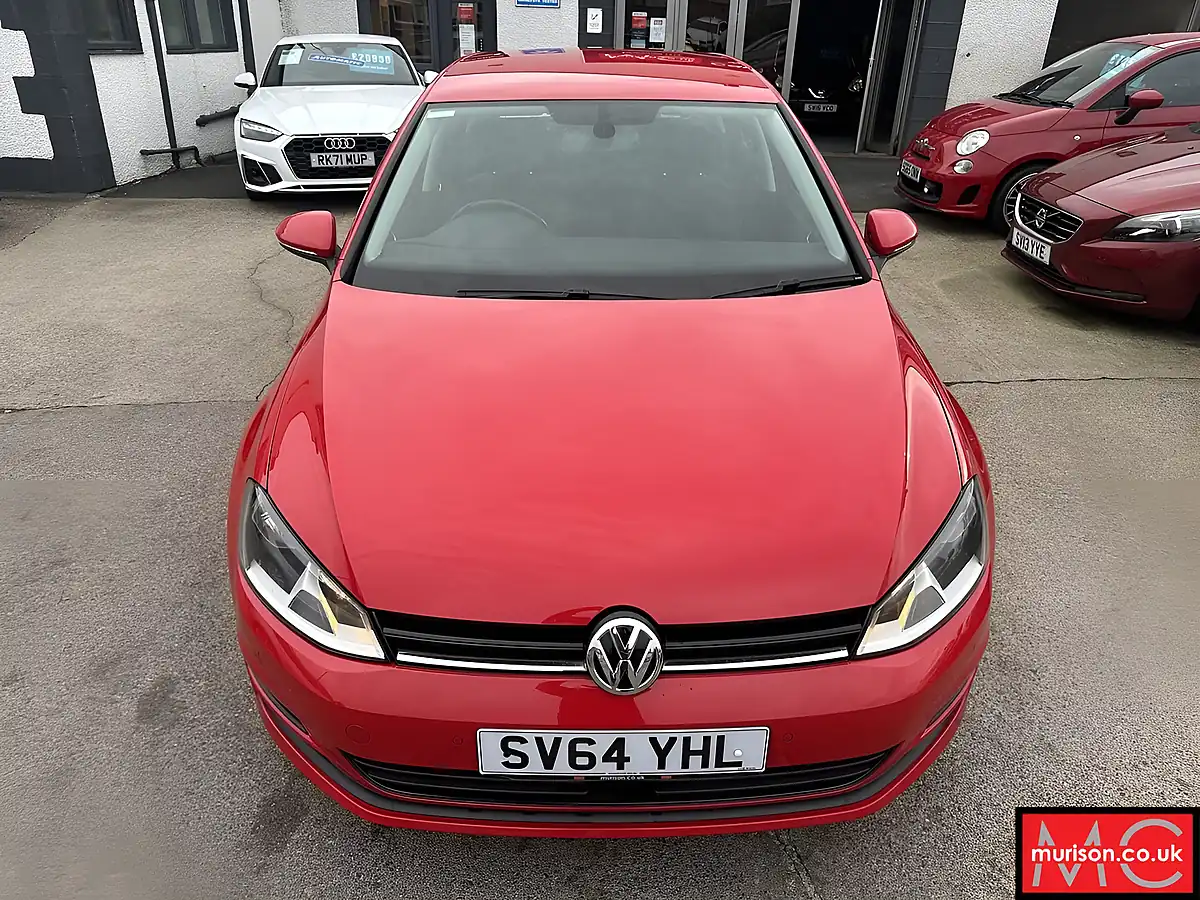 Used 2014 Volkswagen Golf Match Red - Interior and Exterior details 9