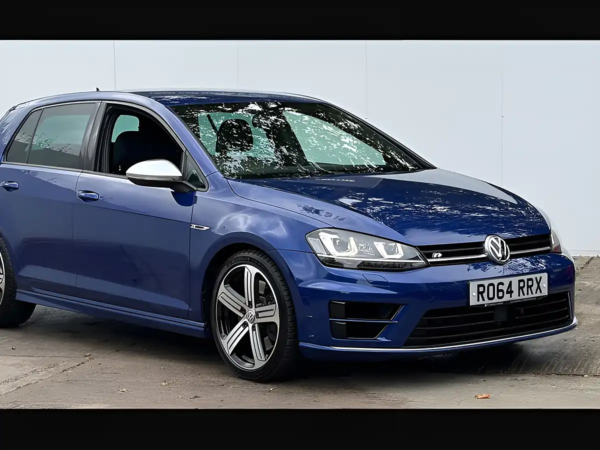 Used 2014 Volkswagen Golf R Lapis Blue - Interior and Exterior details 4