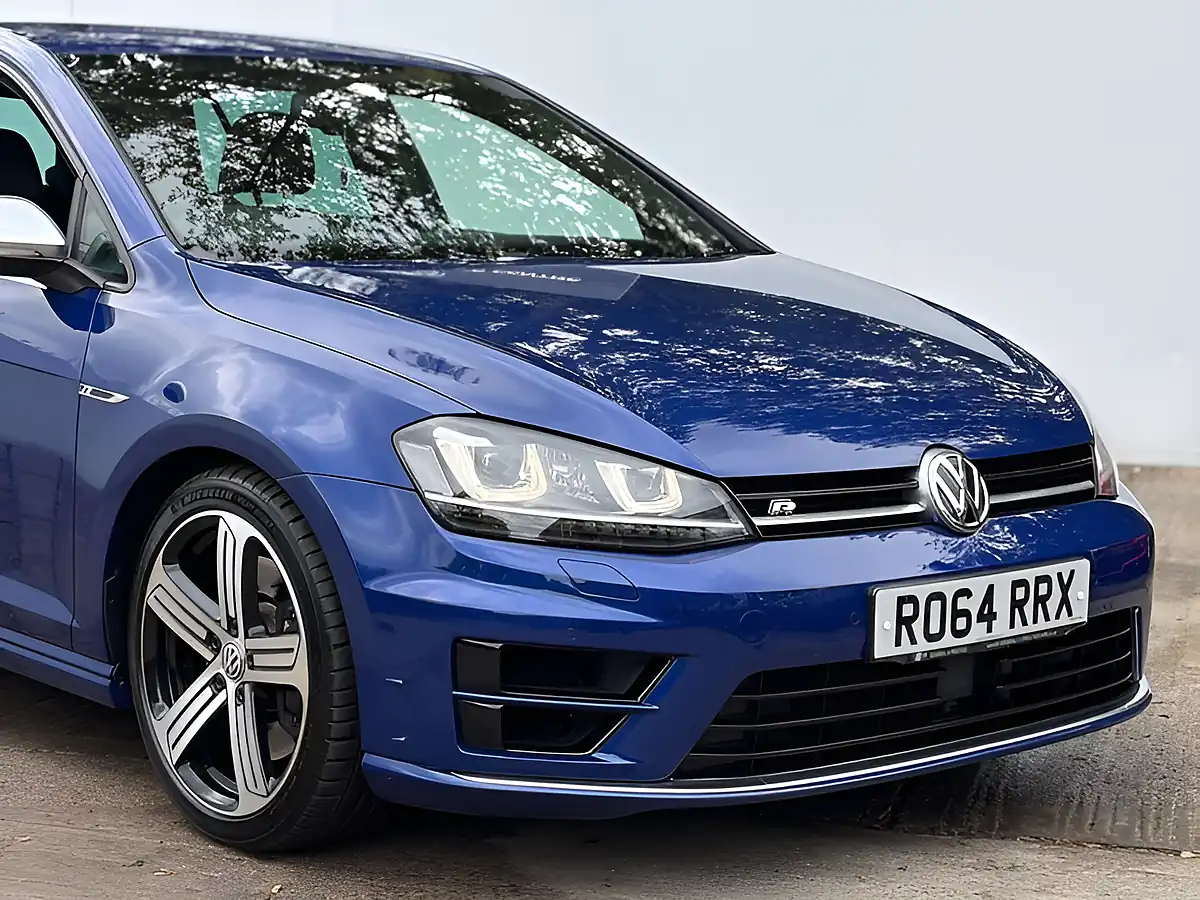 Used 2014 Volkswagen Golf R Lapis Blue - Interior and Exterior details 5