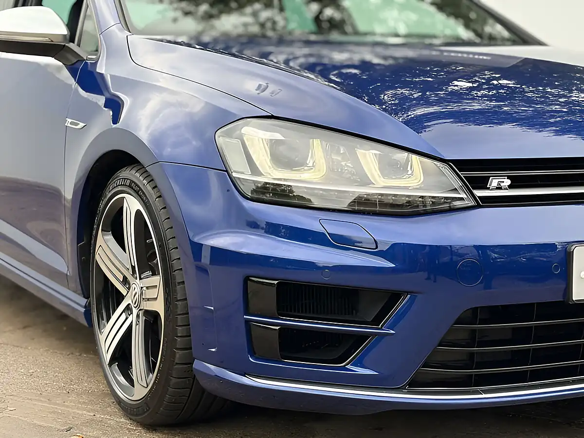 Used 2014 Volkswagen Golf R Lapis Blue - Interior and Exterior details 6