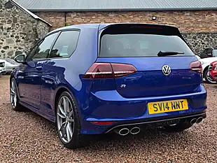 Used 2014 Volkswagen Golf R Lapiz Blue Metallic - Interior and Exterior details 15