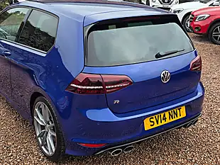 Used 2014 Volkswagen Golf R Lapiz Blue Metallic - Interior and Exterior details 16