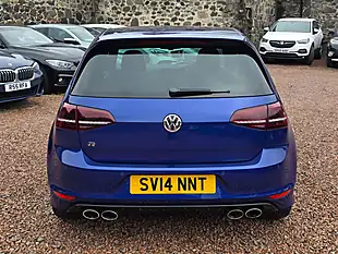 Used 2014 Volkswagen Golf R Lapiz Blue Metallic - Interior and Exterior details 17