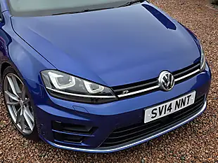 Used 2014 Volkswagen Golf R Lapiz Blue Metallic - Interior and Exterior details 2