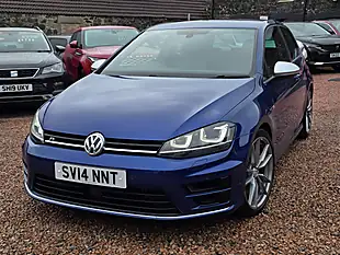 Used 2014 Volkswagen Golf R Lapiz Blue Metallic - Interior and Exterior details 5