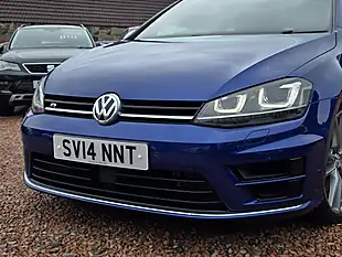 Used 2014 Volkswagen Golf R Lapiz Blue Metallic - Interior and Exterior details 6