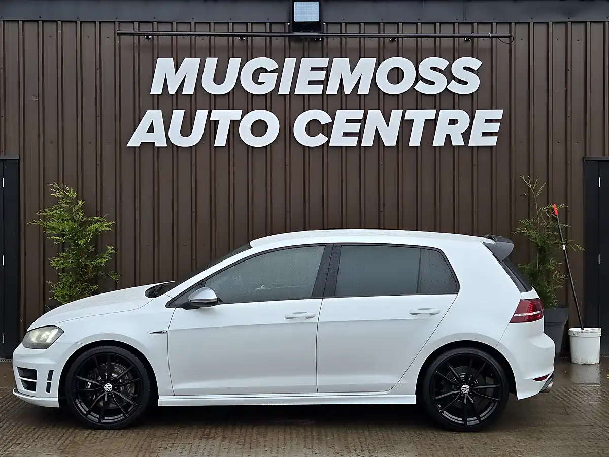 Used 2014 Volkswagen Golf R White - Interior and Exterior details 4