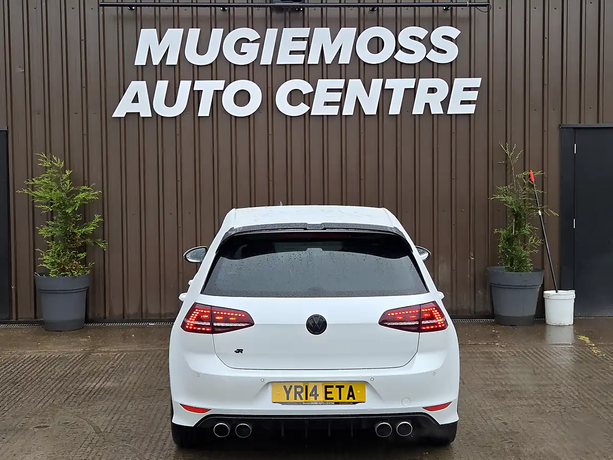 Used 2014 Volkswagen Golf R White - Interior and Exterior details 5