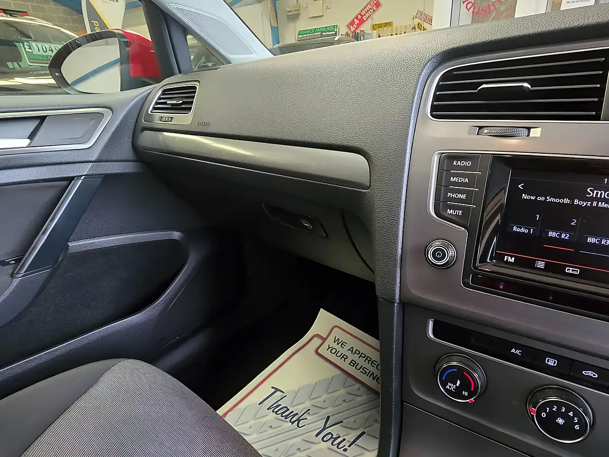 Used 2014 Volkswagen Golf S Red - Interior and Exterior details 16