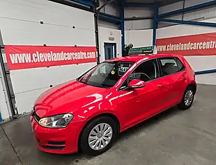 Used 2014 Volkswagen Golf S Red - Interior and Exterior details 2