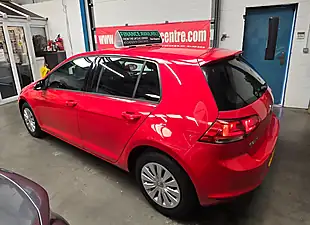 Used 2014 Volkswagen Golf S Red - Interior and Exterior details 8