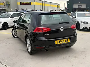 Used 2014 Volkswagen Golf Se Black - Interior and Exterior details 5