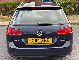 Used 2014 Volkswagen Golf Se Blue - Interior and Exterior details 16