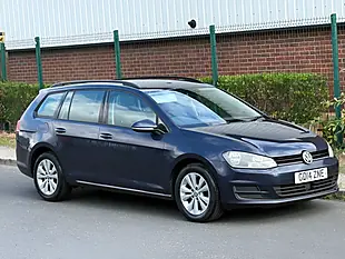 Used 2014 Volkswagen Golf Se Blue - Interior and Exterior details 3