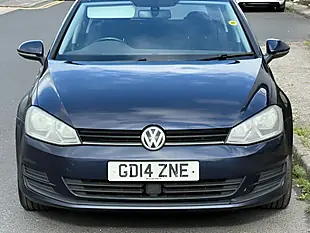 Used 2014 Volkswagen Golf Se Blue - Interior and Exterior details 5