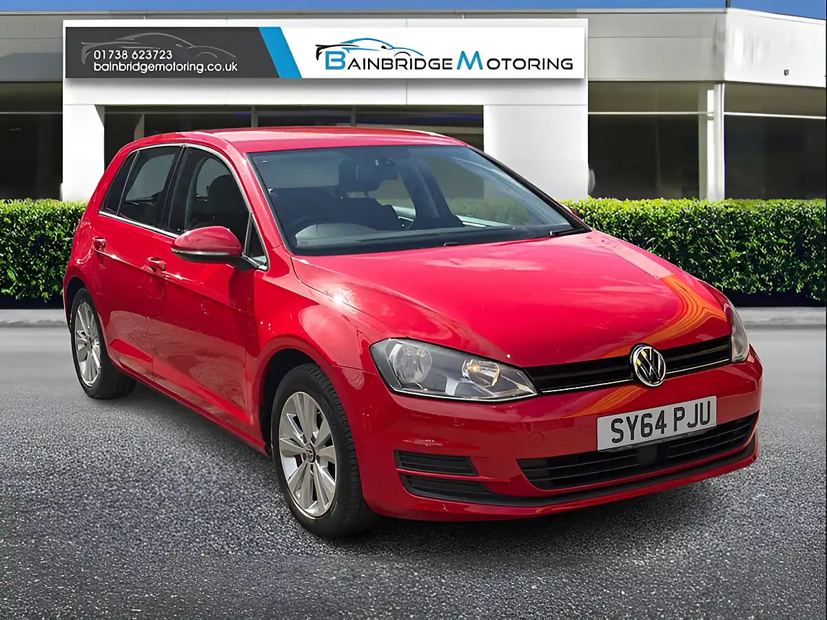 Used 2014 Volkswagen Golf Se Bluemotion Technology Red - Front View