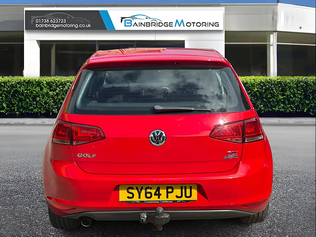 Used 2014 Volkswagen Golf Se Bluemotion Technology Red - Interior and Exterior details 4