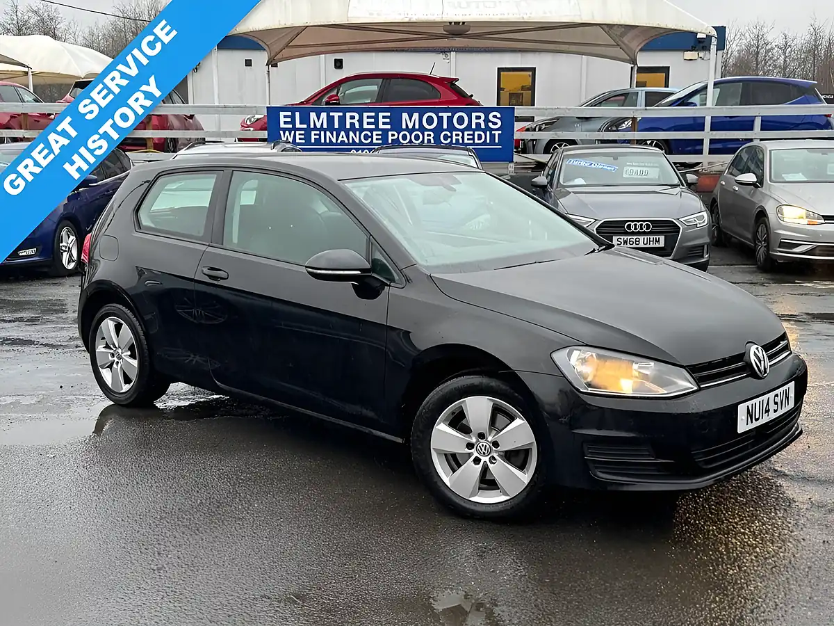Used 2014 Volkswagen Golf Se Edition Black - Front View