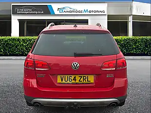 Used 2014 Volkswagen Passat Alltrack Red - Interior and Exterior details 4