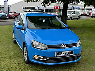 Used 2014 Volkswagen Polo Bluemotion Tech Se Blue - Interior and Exterior details 2