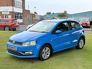 Used 2014 Volkswagen Polo Bluemotion Tech Se Blue - Interior and Exterior details 3