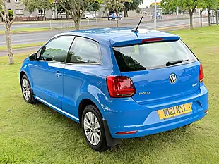 Used 2014 Volkswagen Polo Bluemotion Tech Se Blue - Interior and Exterior details 4