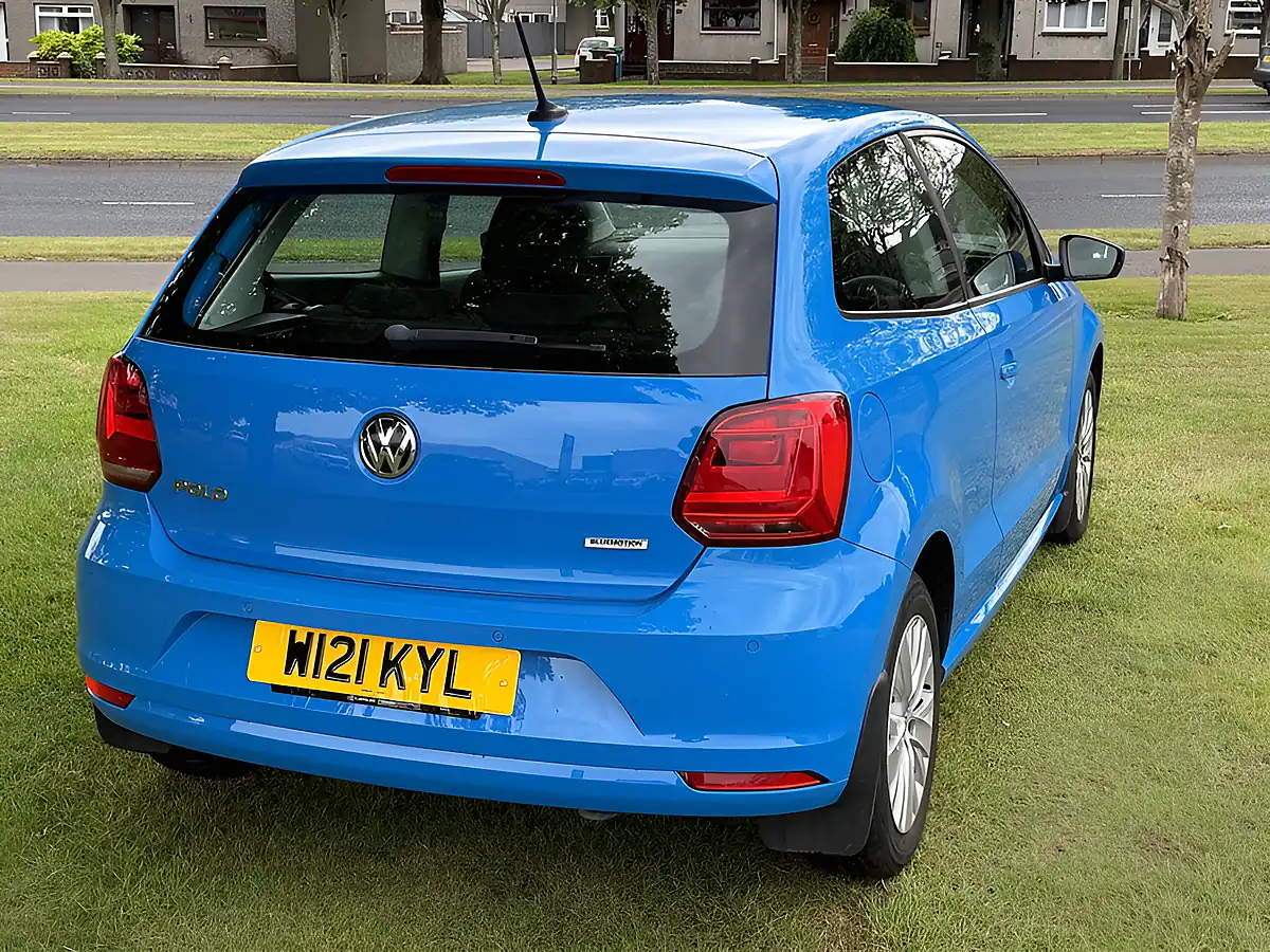 Used 2014 Volkswagen Polo Bluemotion Tech Se Blue - Interior and Exterior details 5