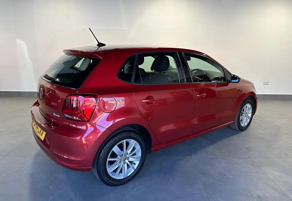 Used 2014 Volkswagen Polo Bluemotion Tech Se Red - Interior and Exterior details 3