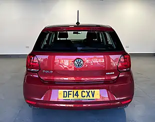 Used 2014 Volkswagen Polo Bluemotion Tech Se Red - Interior and Exterior details 4