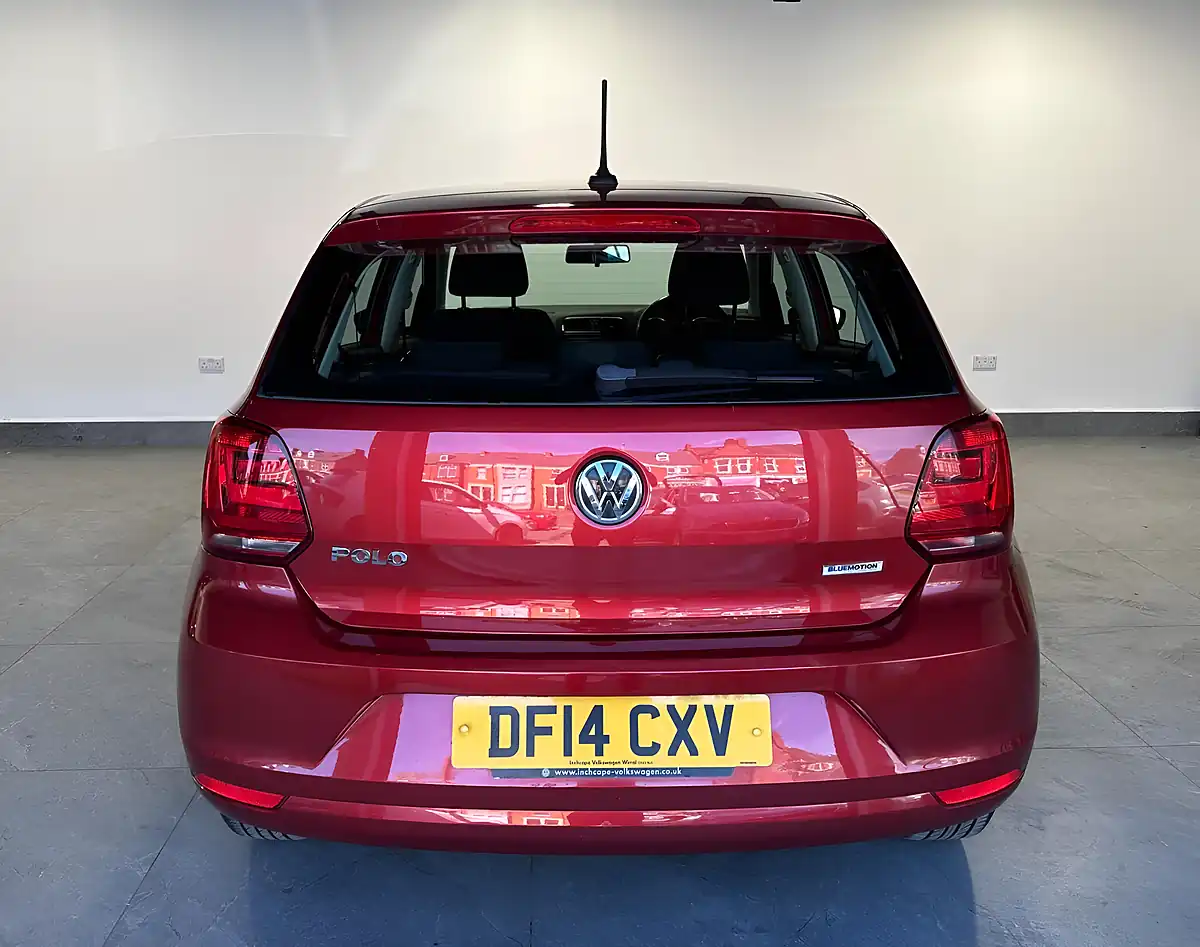Used 2014 Volkswagen Polo Bluemotion Tech Se Red - Interior and Exterior details 4