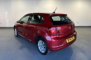 Used 2014 Volkswagen Polo Bluemotion Tech Se Red - Interior and Exterior details 5