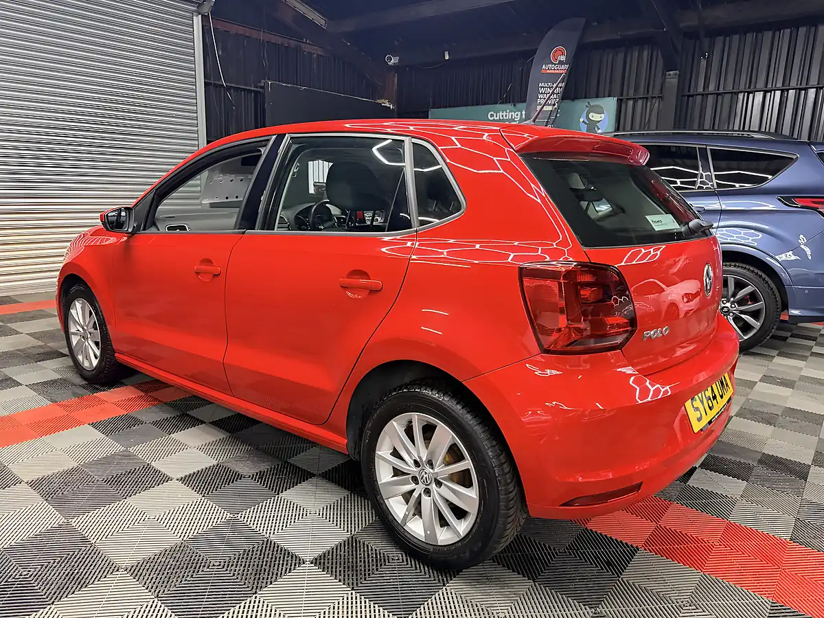 Used 2014 Volkswagen Polo Bluemotion Tech Se Red - Interior and Exterior details 3