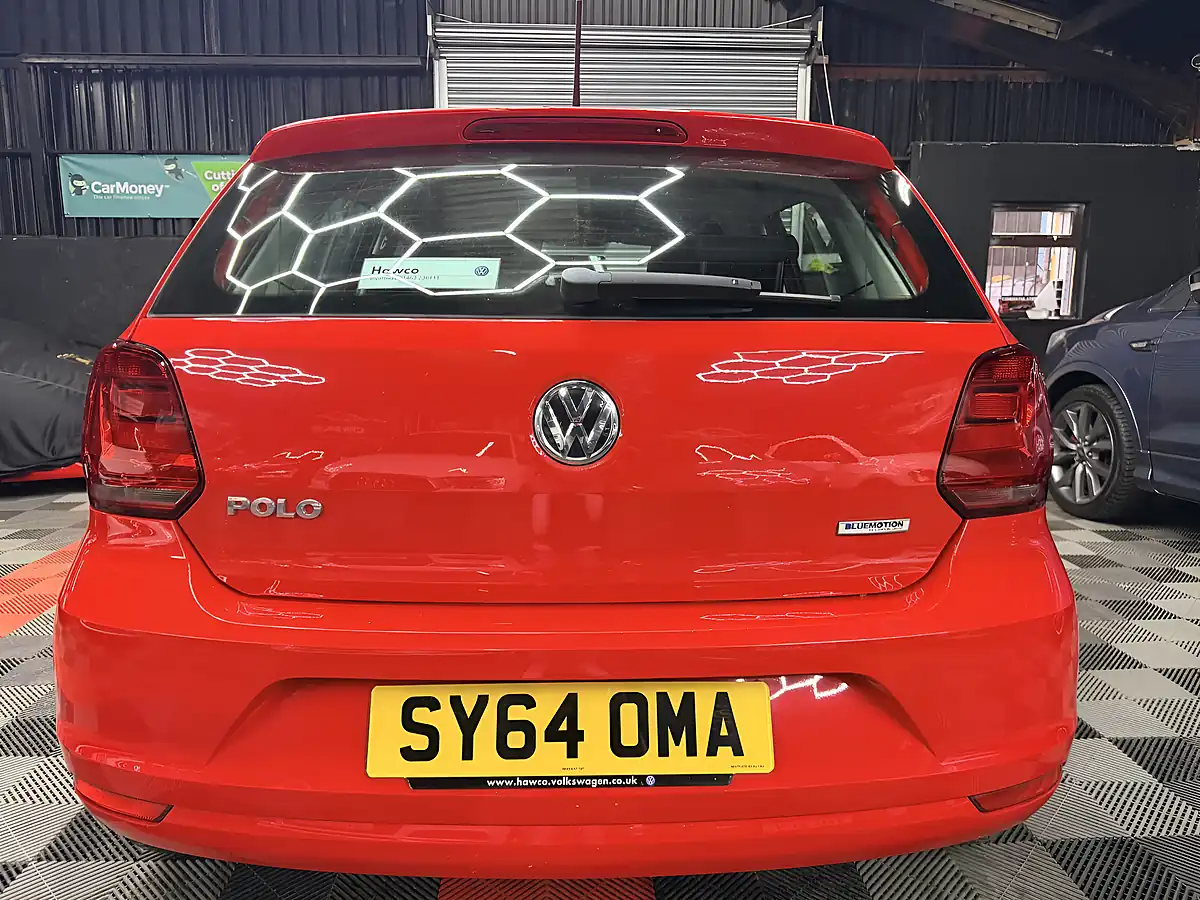 Used 2014 Volkswagen Polo Bluemotion Tech Se Red - Interior and Exterior details 5
