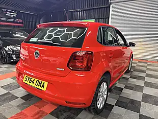 Used 2014 Volkswagen Polo Bluemotion Tech Se Red - Interior and Exterior details 6