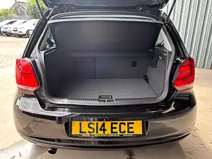 Used 2014 Volkswagen Polo Match Edition Black - Interior and Exterior details 15