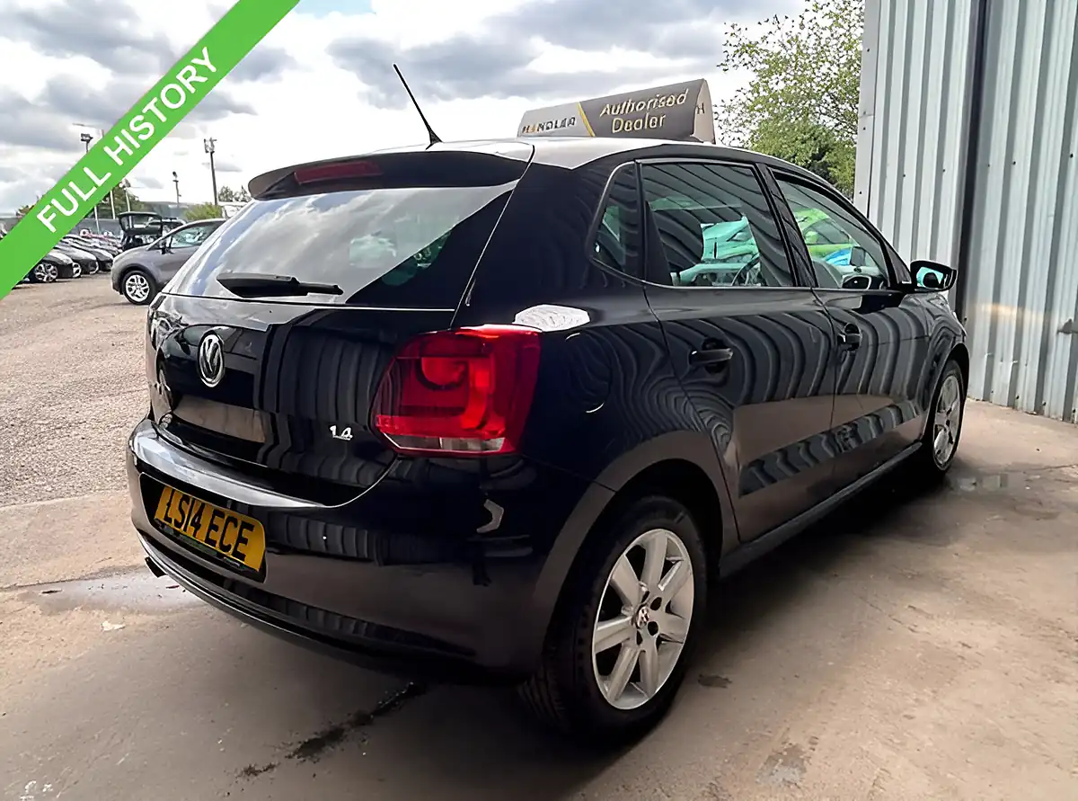 Used 2014 Volkswagen Polo Match Edition Black - Interior and Exterior details 3