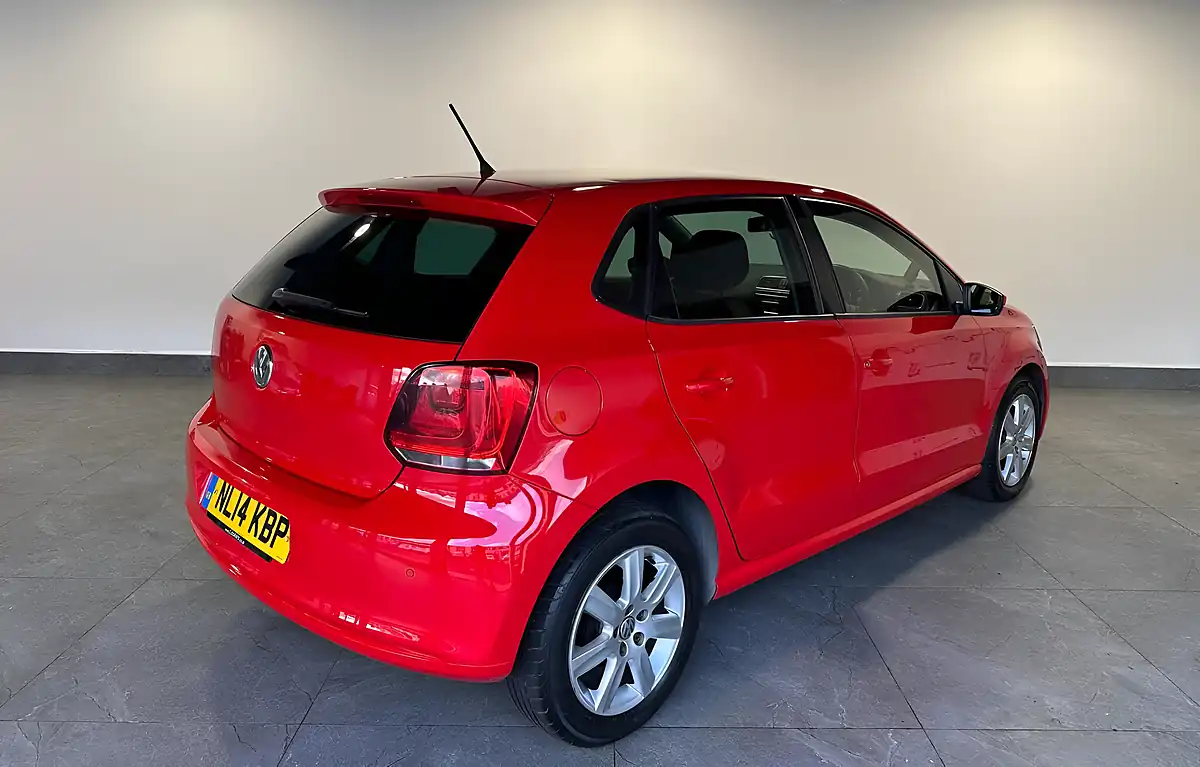 Used 2014 Volkswagen Polo Match Edition Red - Interior and Exterior details 3