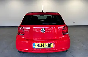 Used 2014 Volkswagen Polo Match Edition Red - Interior and Exterior details 4
