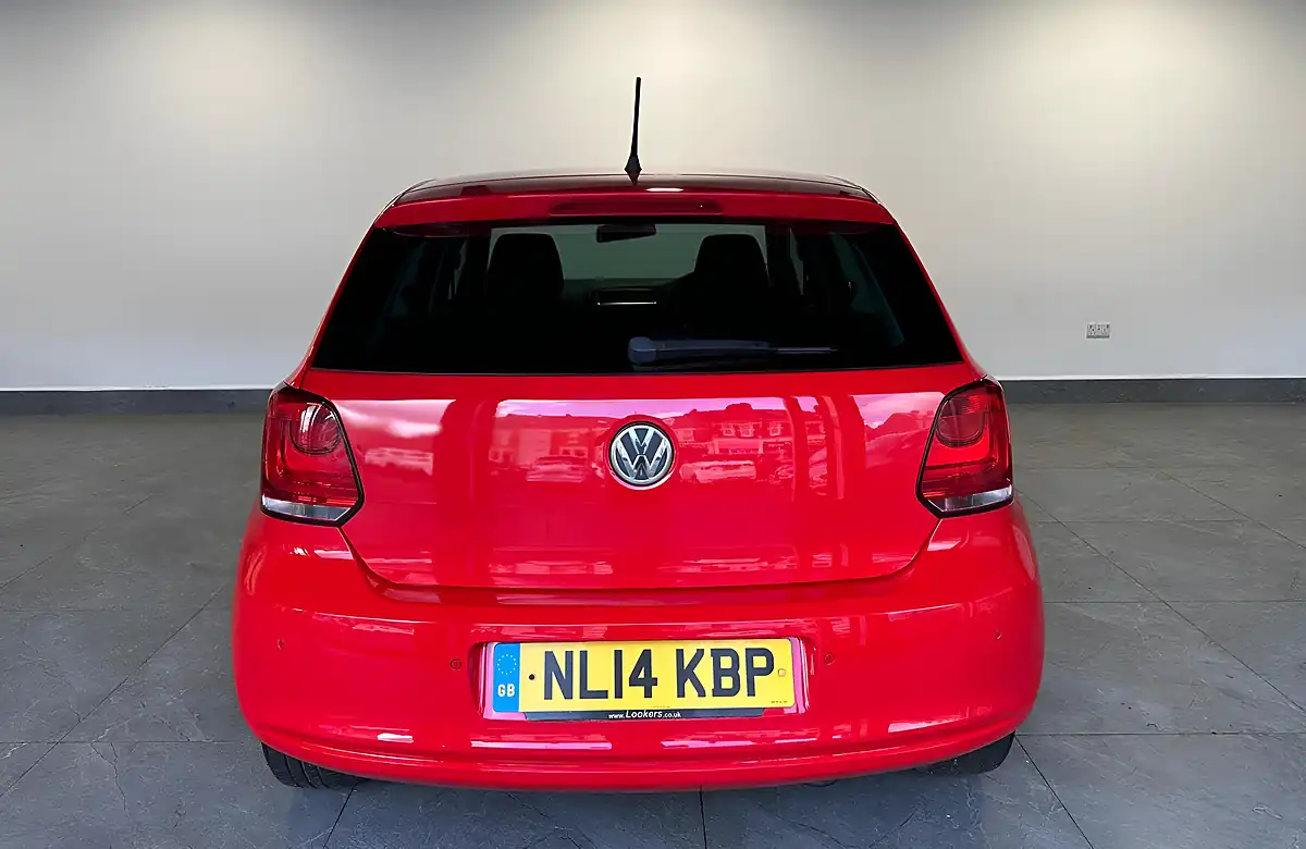 Used 2014 Volkswagen Polo Match Edition Red - Interior and Exterior details 4